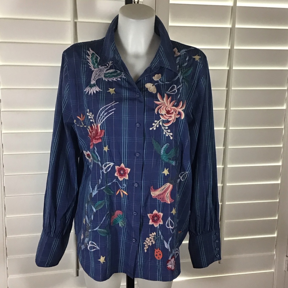 Johnny Was workshop shirt